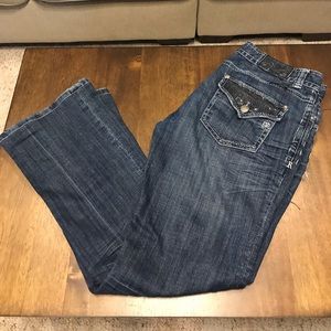 Mid rise jeans